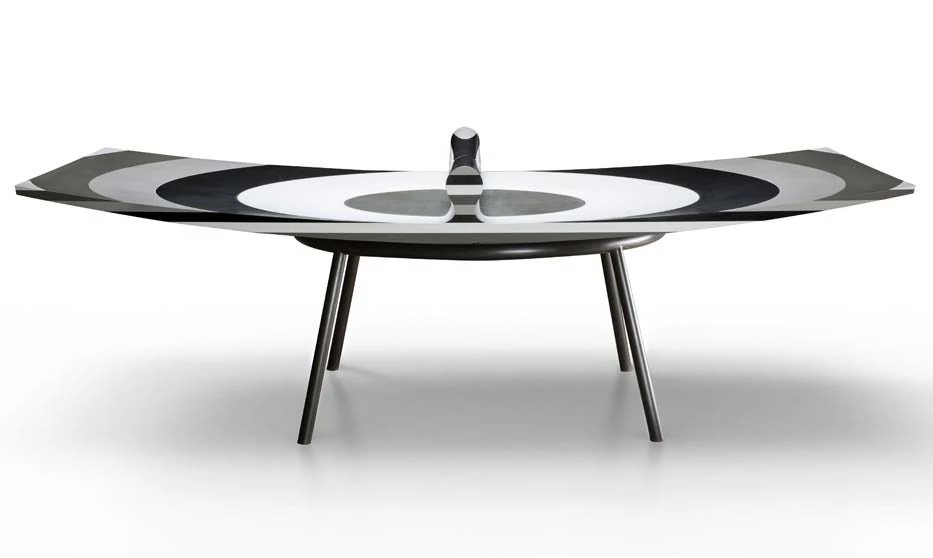 Ron Arad signs 10 LAYERS, an unusual Silestone® ping-pong table