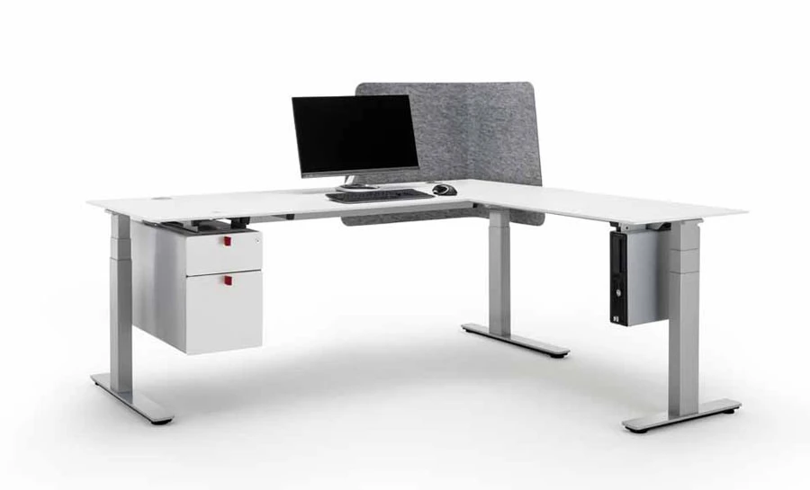 Officys table base system from  Häfele