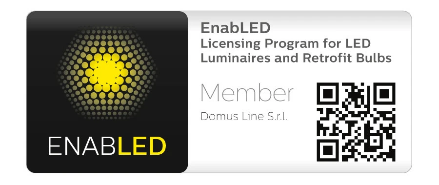 Domus Line signs the agreement with Signify for EnabLED licensing program