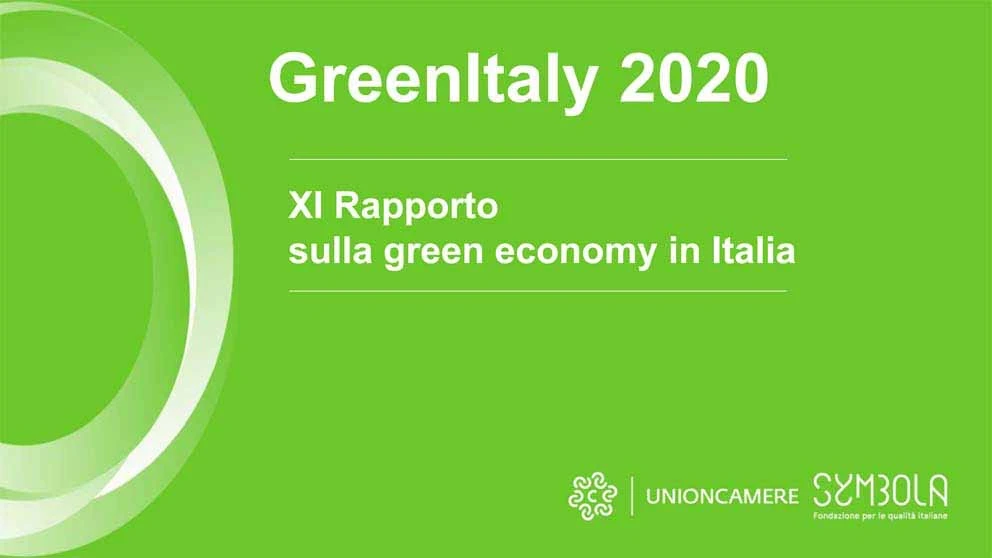 GreenItaly 2020 Report: the most resilient and innovative green enterprises