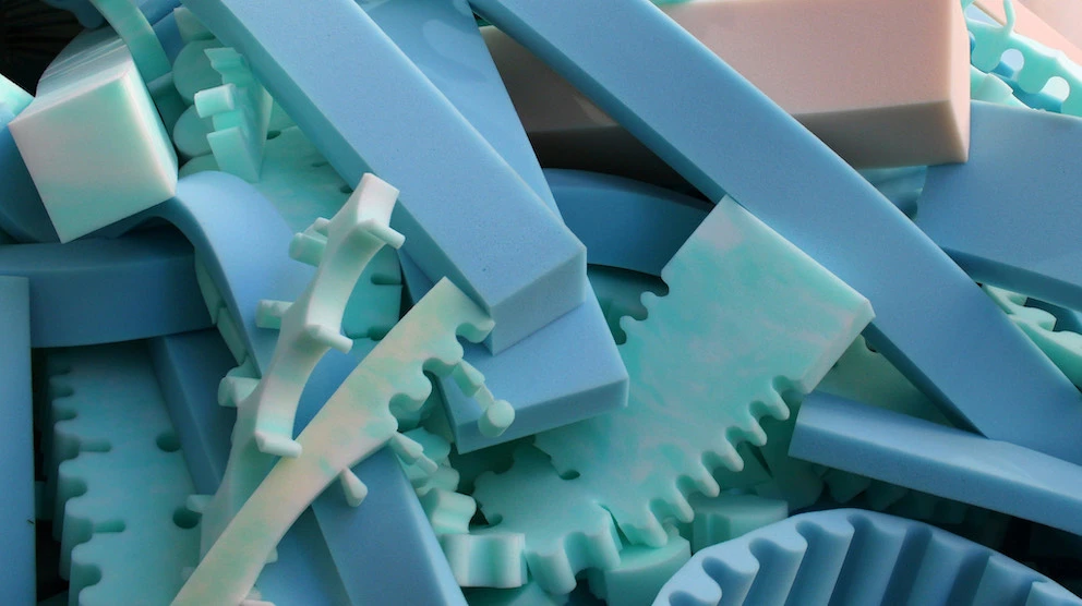 Flexible polyurethane foam: industrial waste becomes useful and valuable
