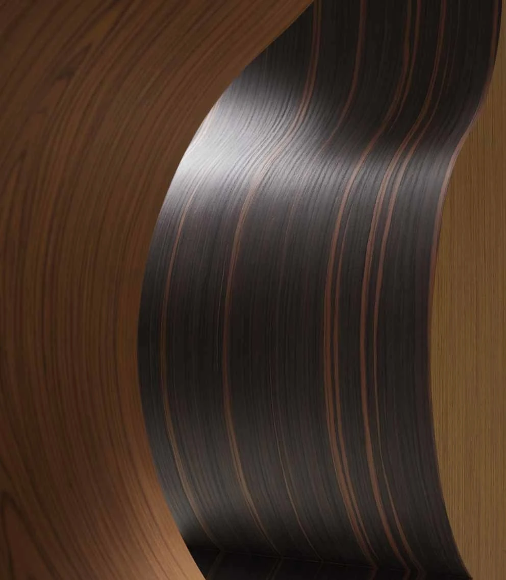 The composite woods of the Alpi Legacy collection give new life to "lost" essences