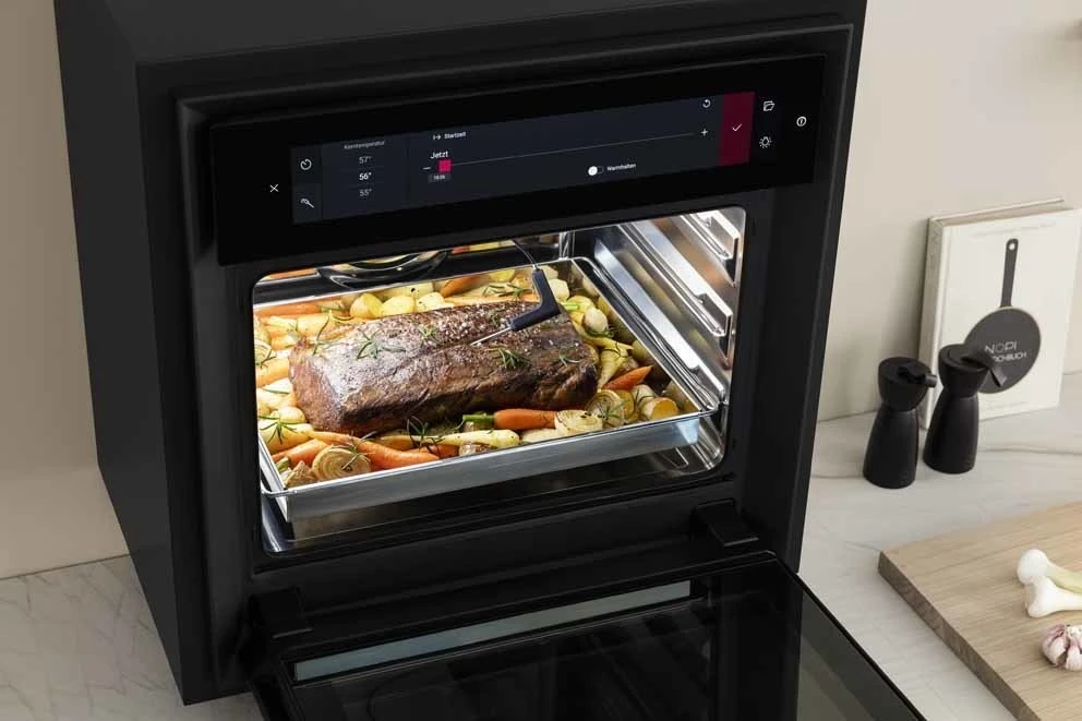 BORA X BO flexible oven: a combination of extractor, steamer and conventional oven