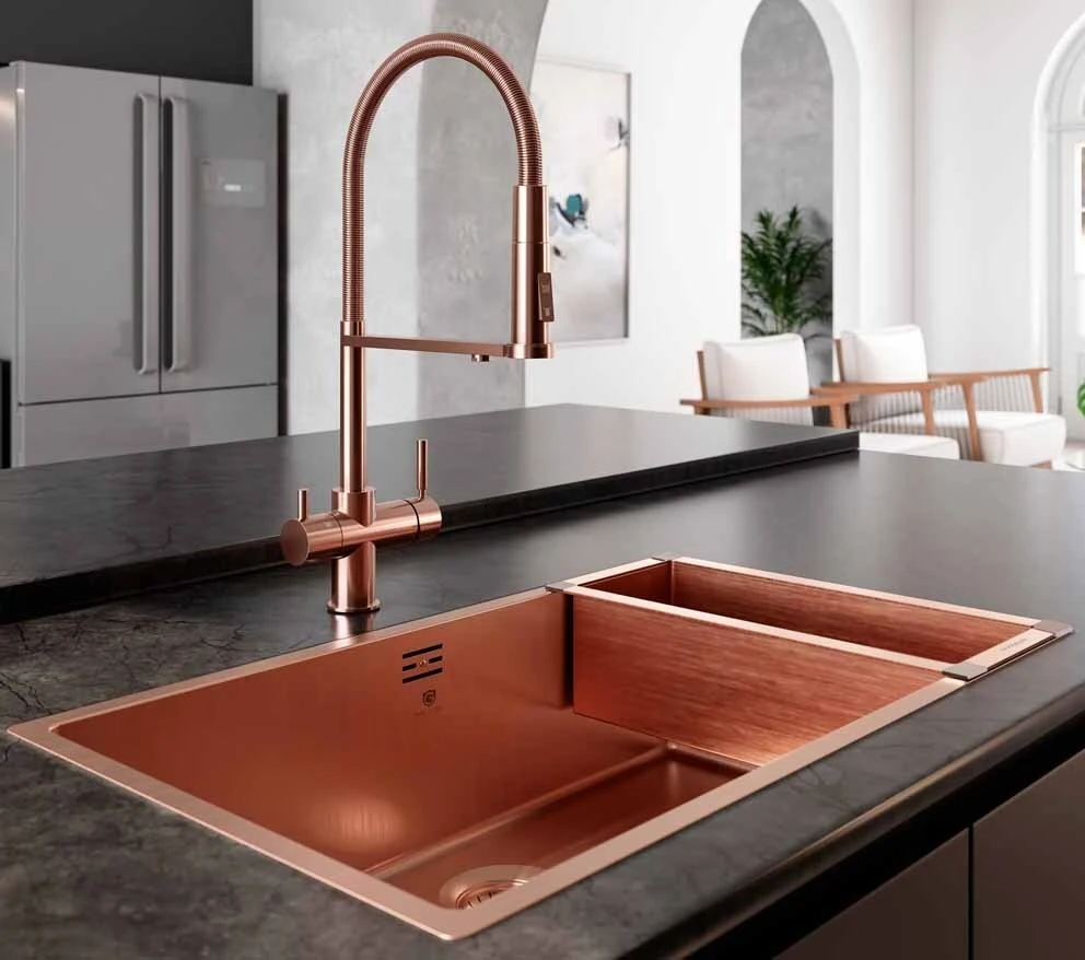 Pura mixers from Guglielmi: new finishes and technology in the name of sustainability