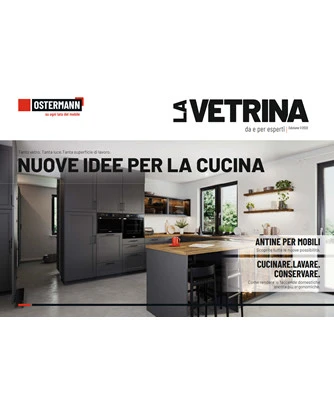 New ideas for the kitchen - La Vetrina 1 2022 Ostermann