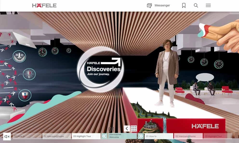 Häfele Discoveries digital platform to connect the virtual and real worlds