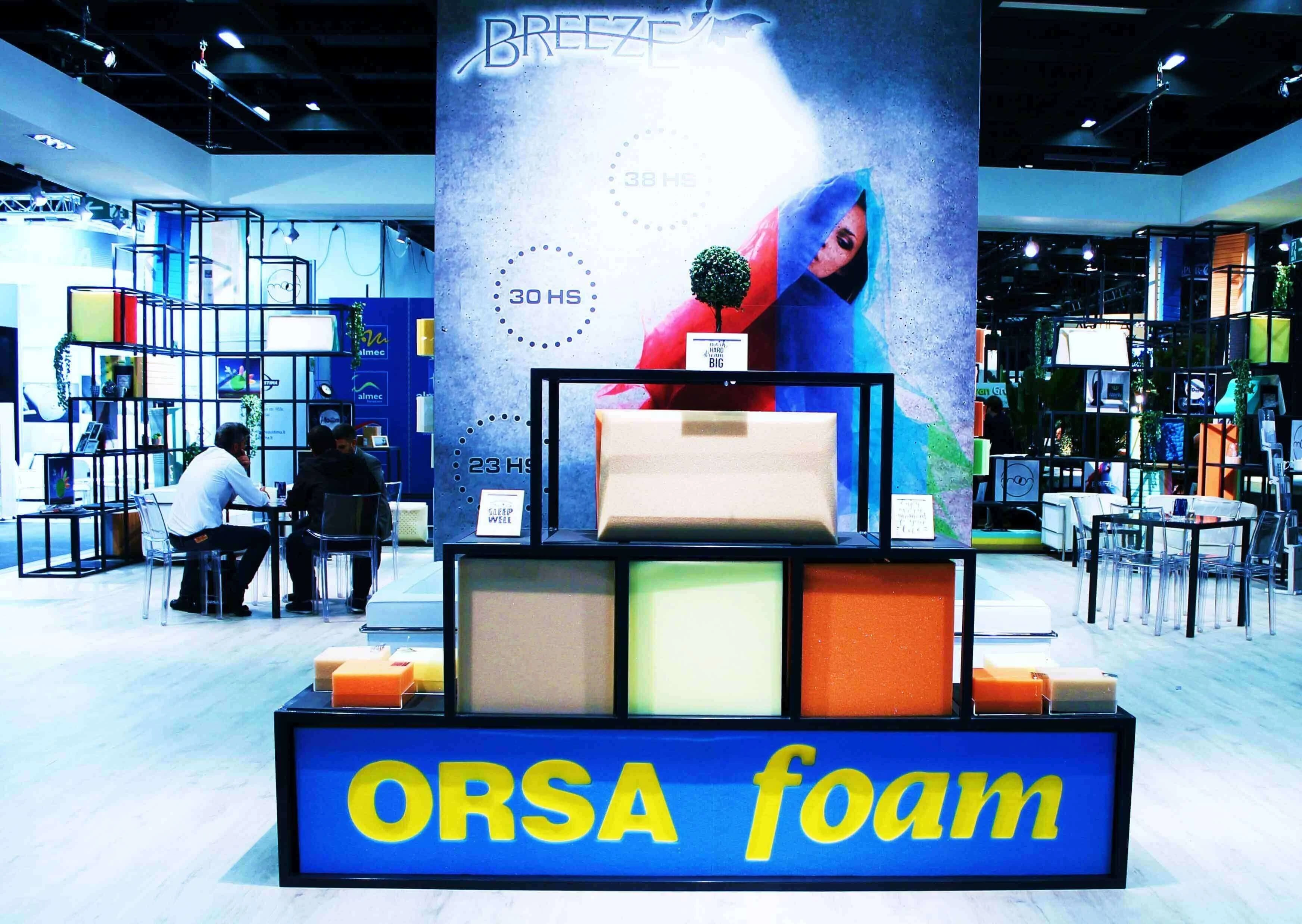 Flexible expanded polyurethanes Orsa foam: over 200 different types of products