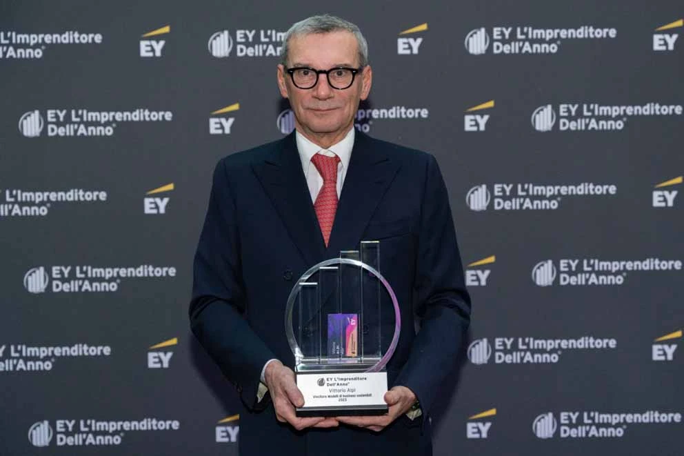 Vittorio Alpi won the prestigious EY Award - Entrepreneur of the Year 2023